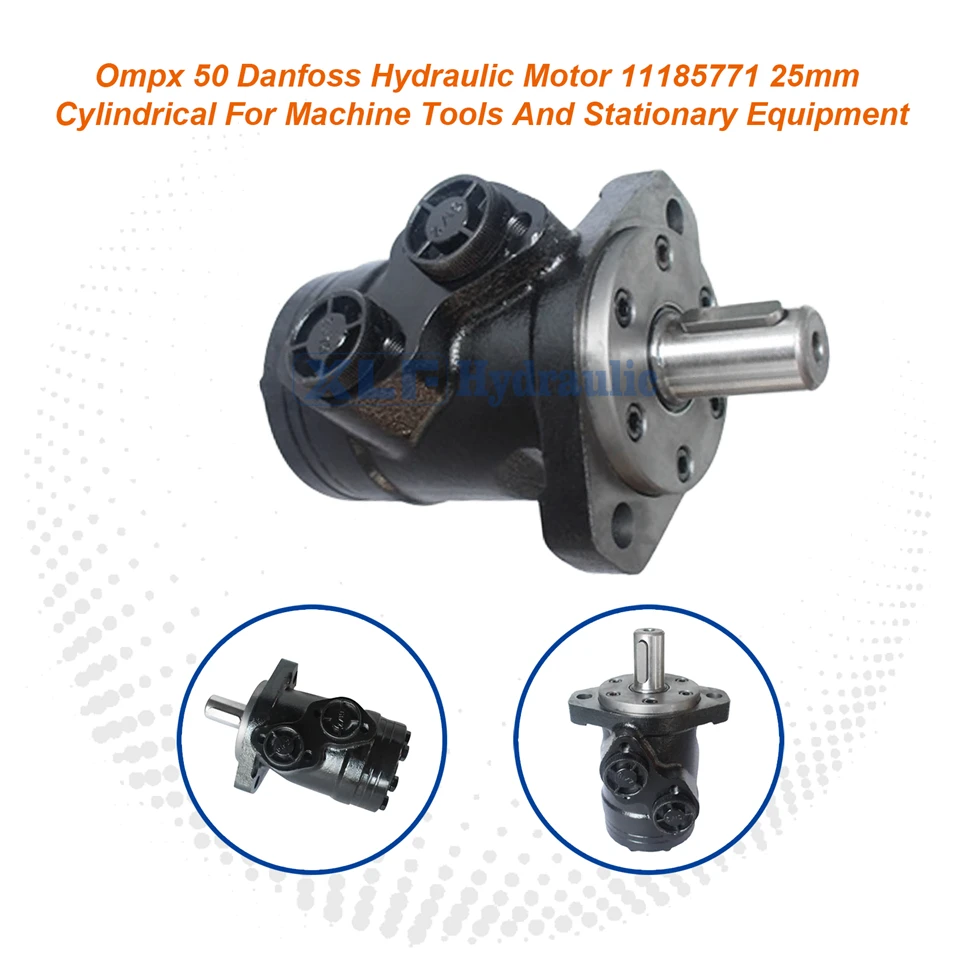 Danfoss Ompx 50 hidrauliskais motors - 11185771 25 mm cilindriskā vārpsta darbgaldiem